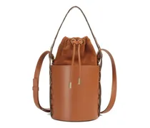 Geflochtene Sr Mermaid Beuteltasche - Braun