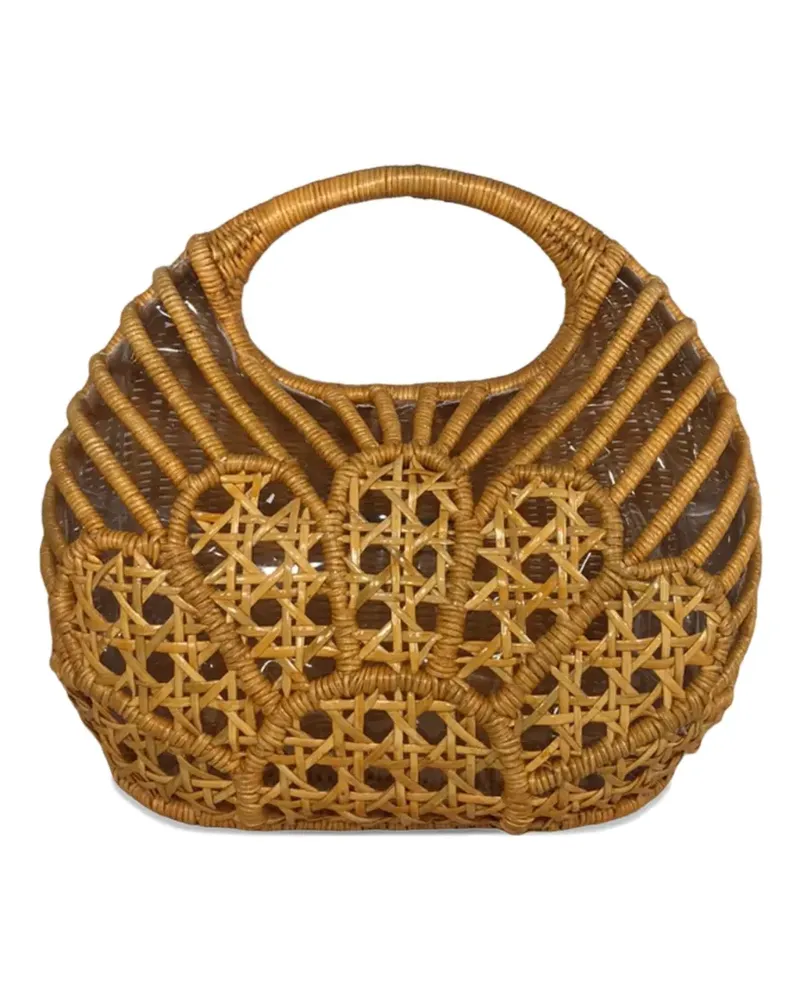 Serpui Michelle Daisy tote bag - Nude Nude