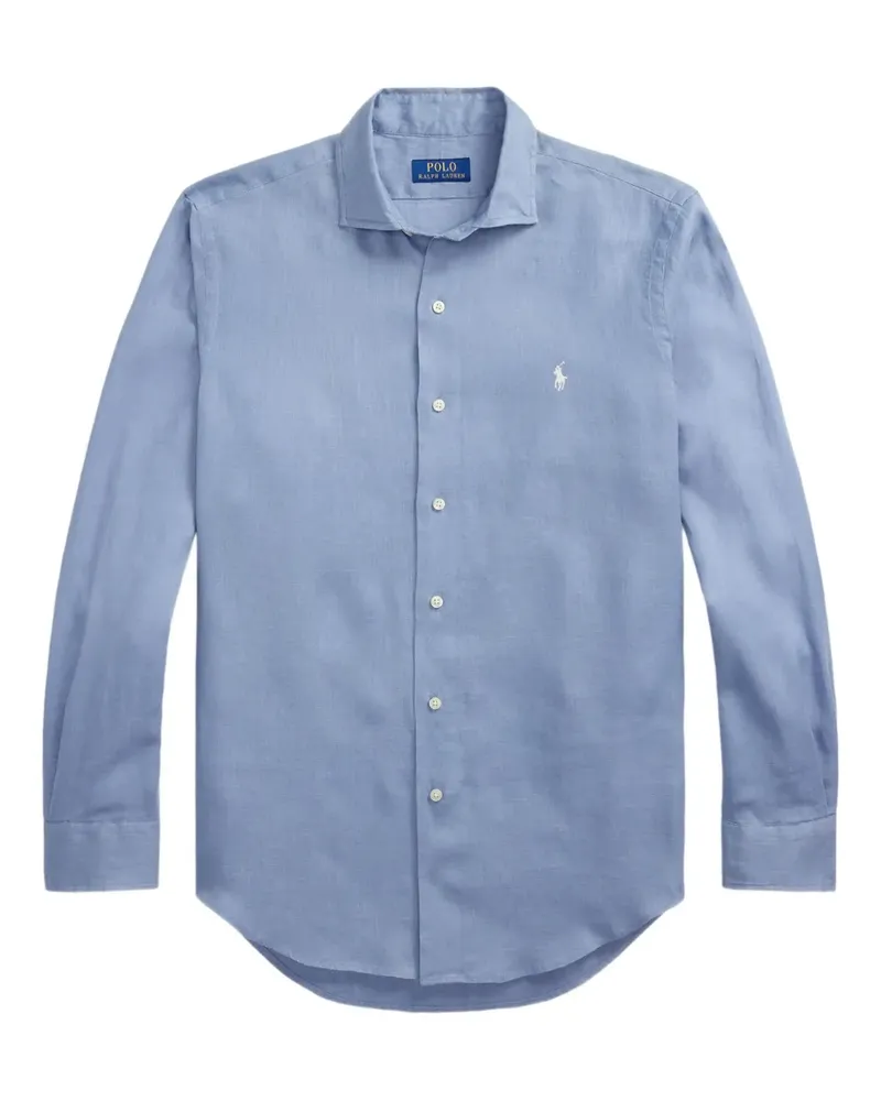 Ralph Lauren Klassisches Hemd - Blau Blau