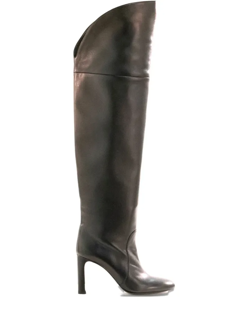 Stuart Weitzman Stiefel 85mm - Schwarz Schwarz