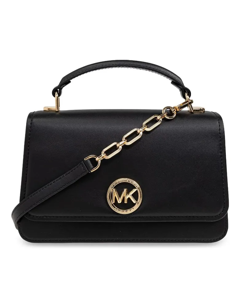 Michael Kors Shopper mit Logo-Schild - Schwarz Schwarz