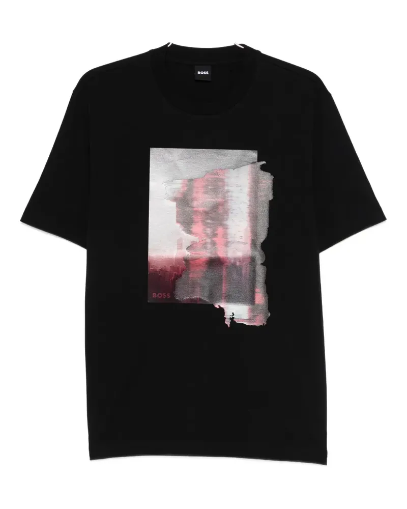 HUGO BOSS C-Taut printed T-shirt - Schwarz Schwarz