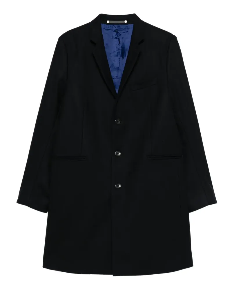 Paul Smith Geknöpfter Mantel - Schwarz Schwarz