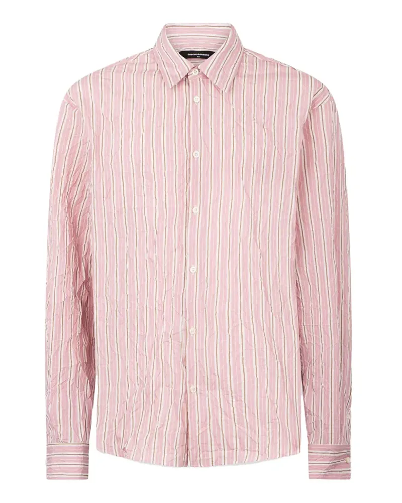 Dsquared2 striped shirt - Rosa Rosa