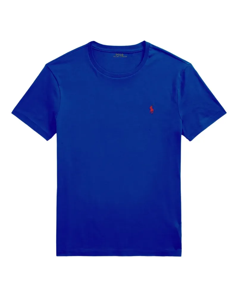 Ralph Lauren T-Shirt mit Polo Pony - Blau Blau