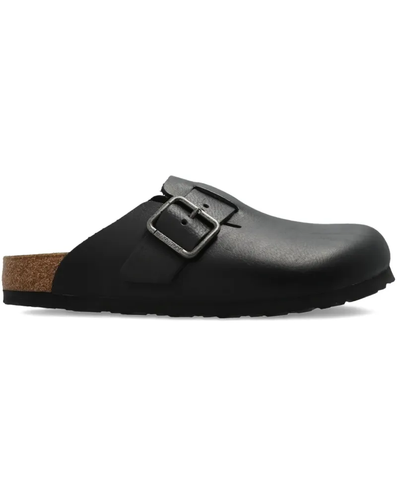 Birkenstock Boston buckled mules - Schwarz Schwarz