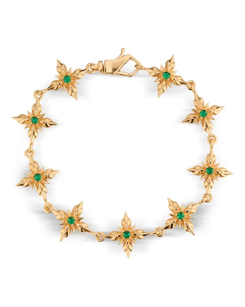 Emanuele Bicocchi Stella Ventis embellished bracelet - Gold Gold