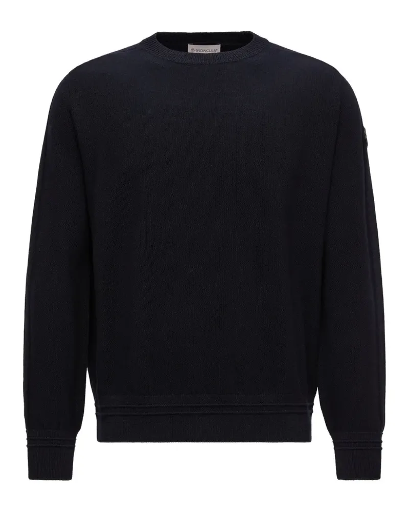 Moncler Pullover mit Rundhalsausschnitt - Blau Blau
