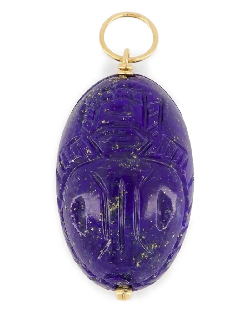 Aurélie Bidermann Scarabee Anhänger aus Lapislazuli - Gold Gold
