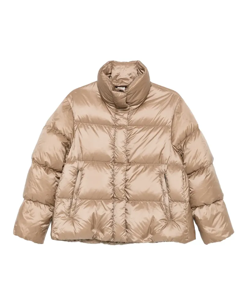 Max Mara Gesteppte Seica Jacke - Nude Nude