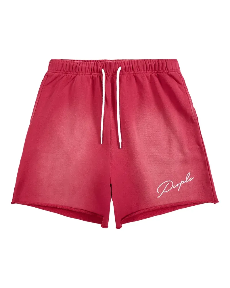 PURPLE BRAND signature shorts - Rot Rot
