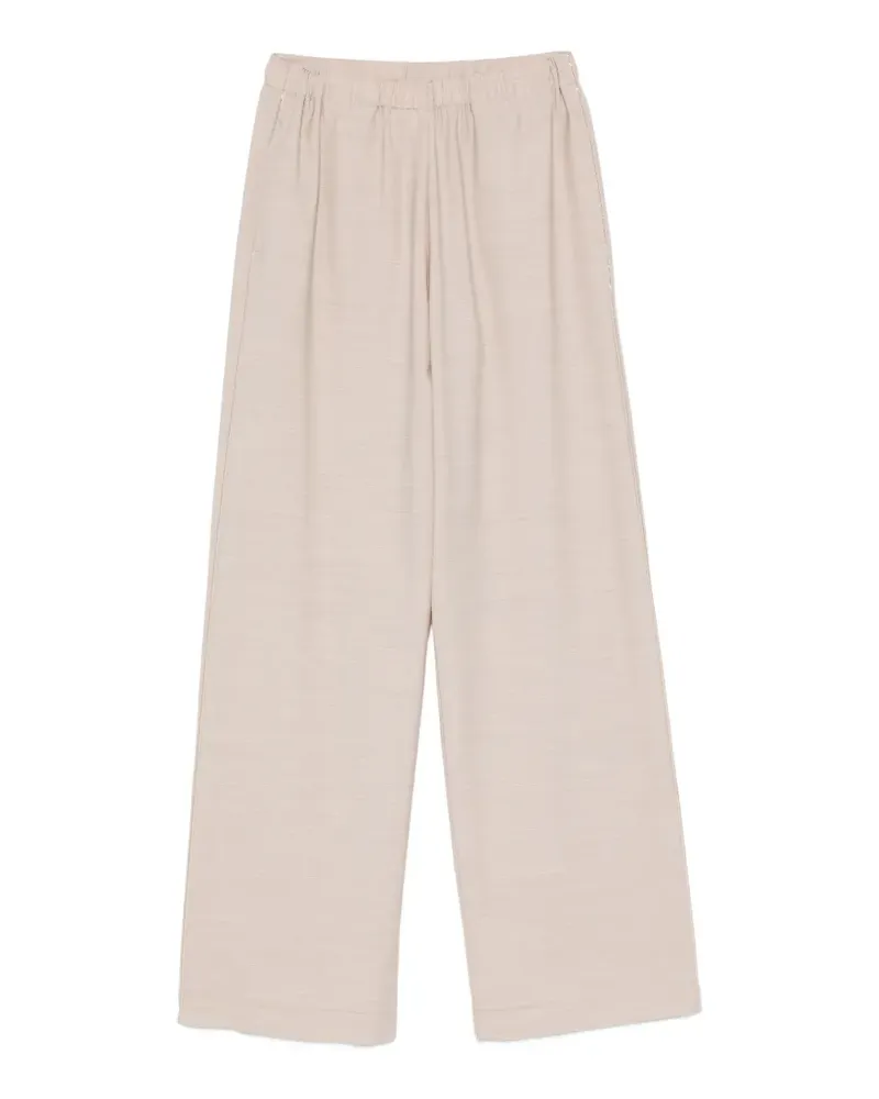 Fabiana Filippi elasticated-waistband trousers - Nude Nude