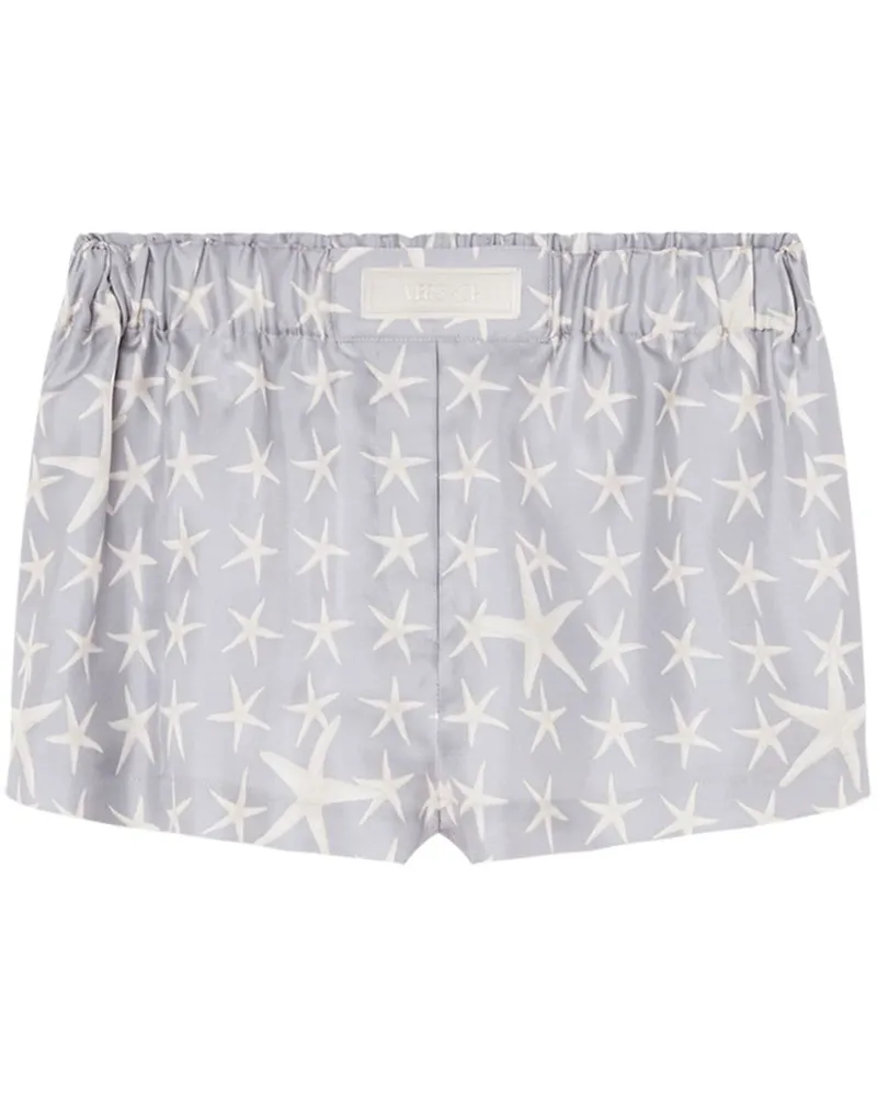 Versace Stella Marina Boxershorts aus Seide - Grau Grau