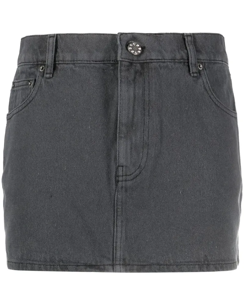 ROTATE Birger Christensen Rock mit Logo - Grau Grau