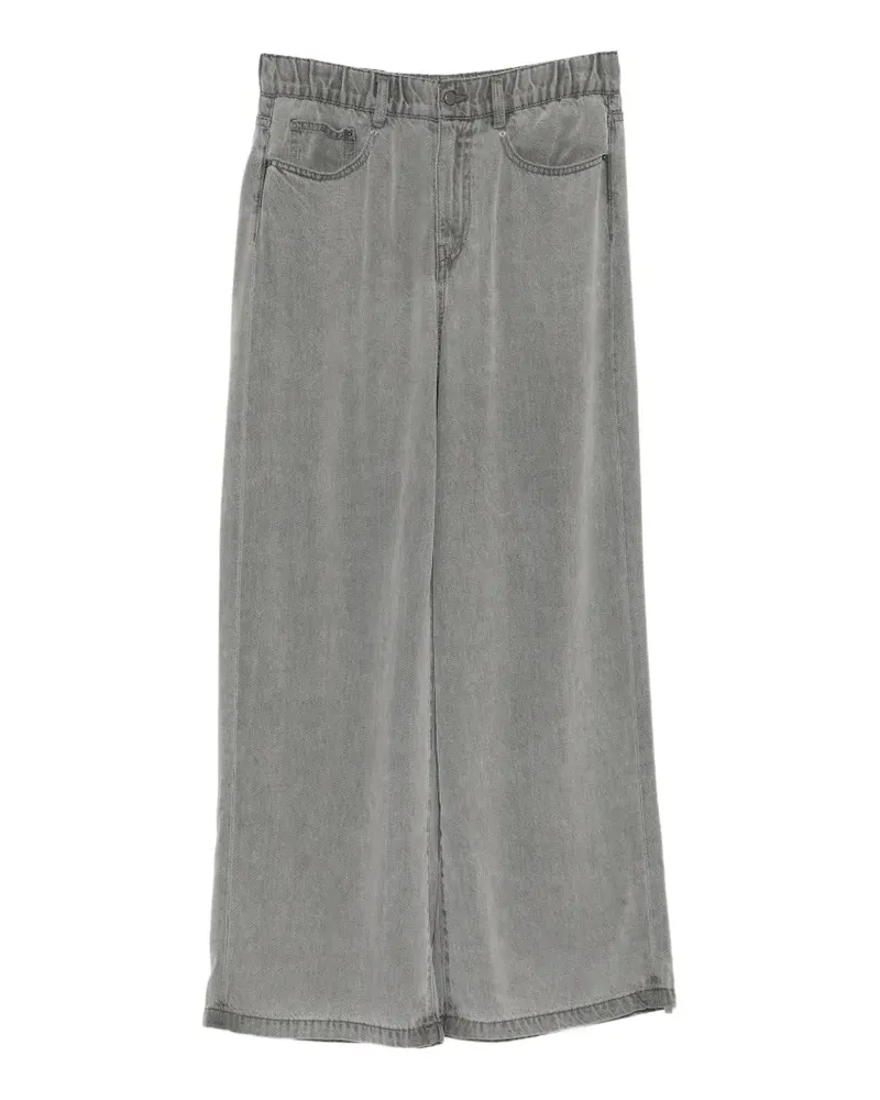 JNBY Wide-Leg-Jeans mit Stretchbund - Grau Grau