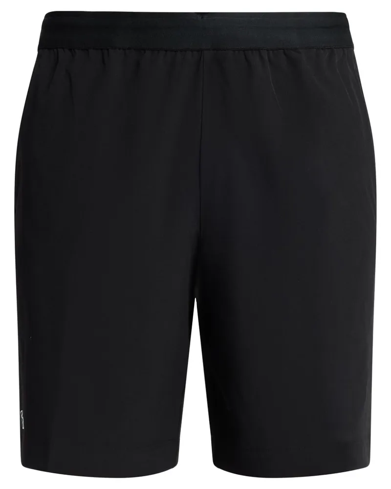 Lacoste Kordelzug-Shorts mit Logo-Applikation - Schwarz Schwarz