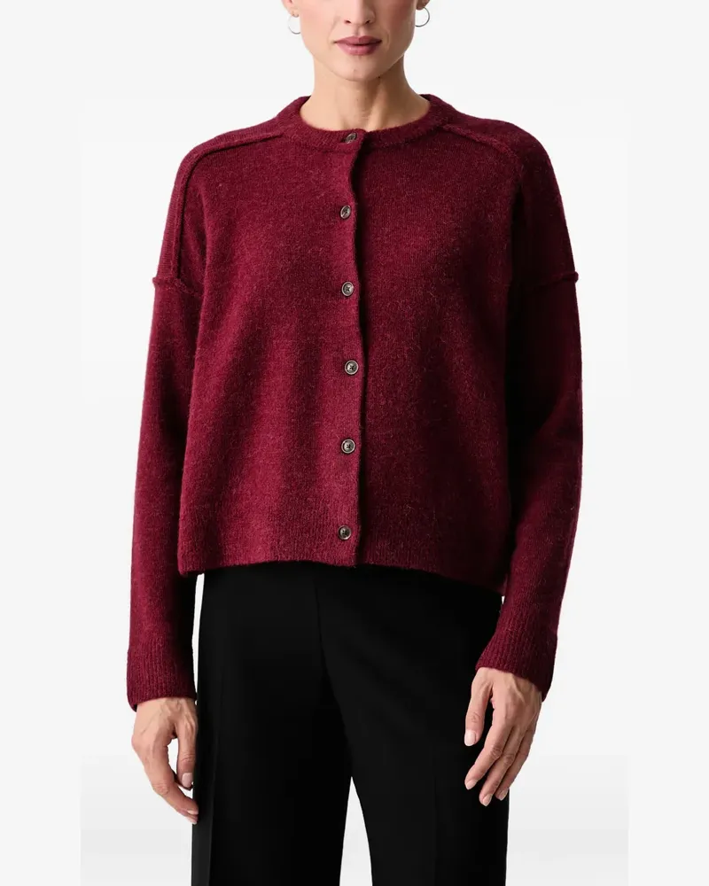Scotch&Soda drop-shoulder cardigan - Rot Rot