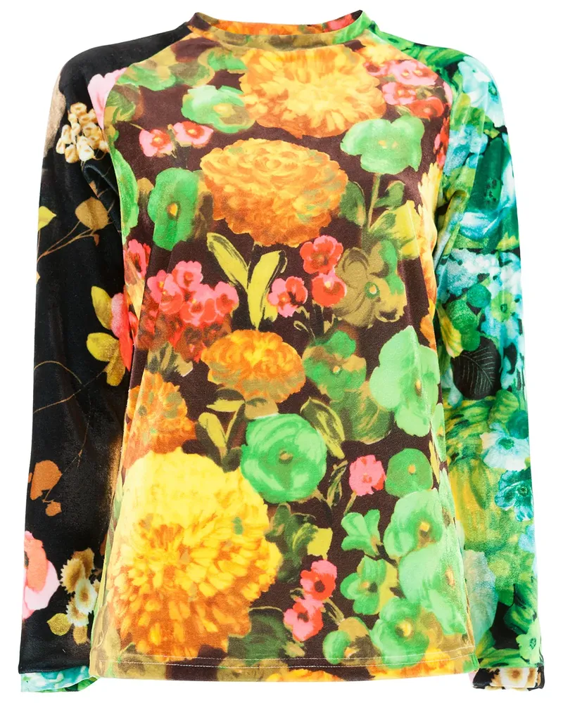 Richard Quinn Florales Oberteil - Mehrfarbig Mehrfarbig