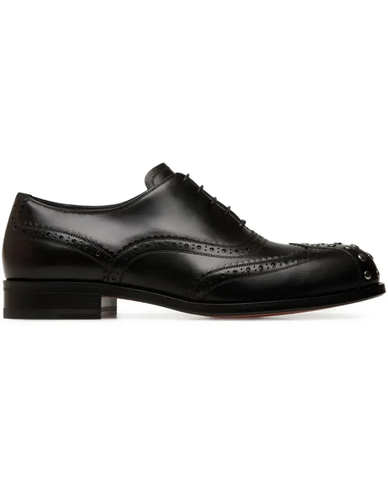 Bally Spiegel Oxford-Schuhe - Schwarz Schwarz