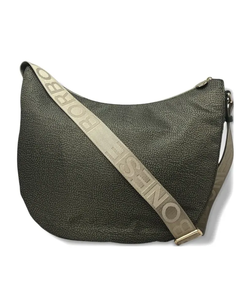 Borbonese medium cross body bag - Grün Grün
