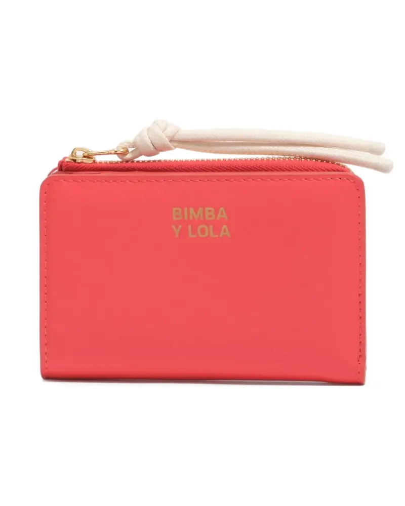 BIMBA Y LOLA Portemonnaie mit Logo - Rot Rot