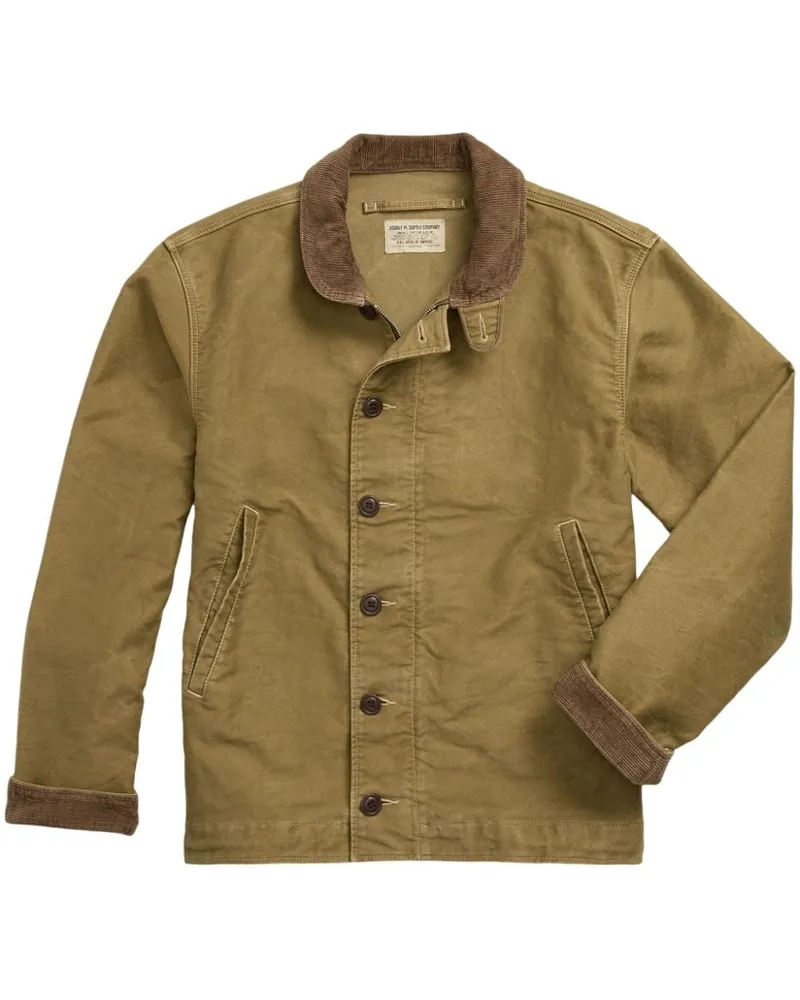 Ralph Lauren Jacke mit Cordkragen - Grün Grün