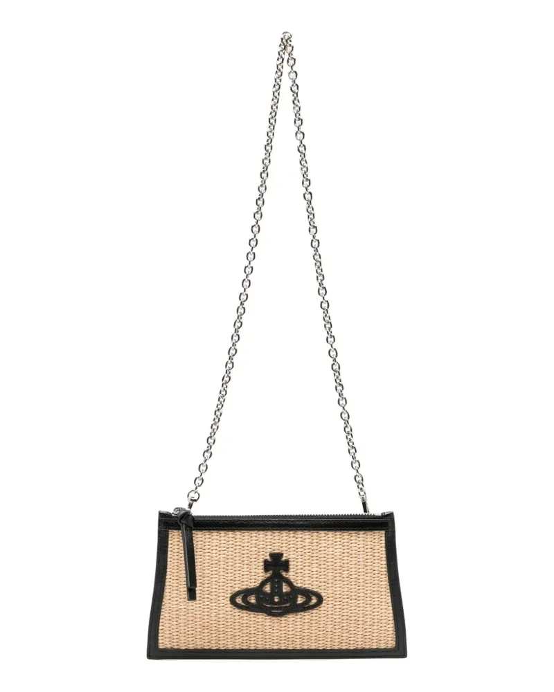 Vivienne Westwood Kleine flache Clutch - Nude Nude