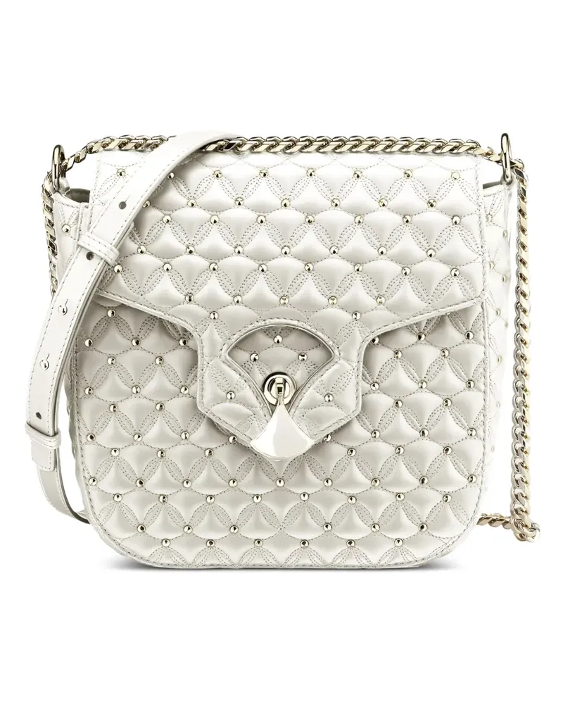 Bulgari leather crossbody bag - Weiß Weiß