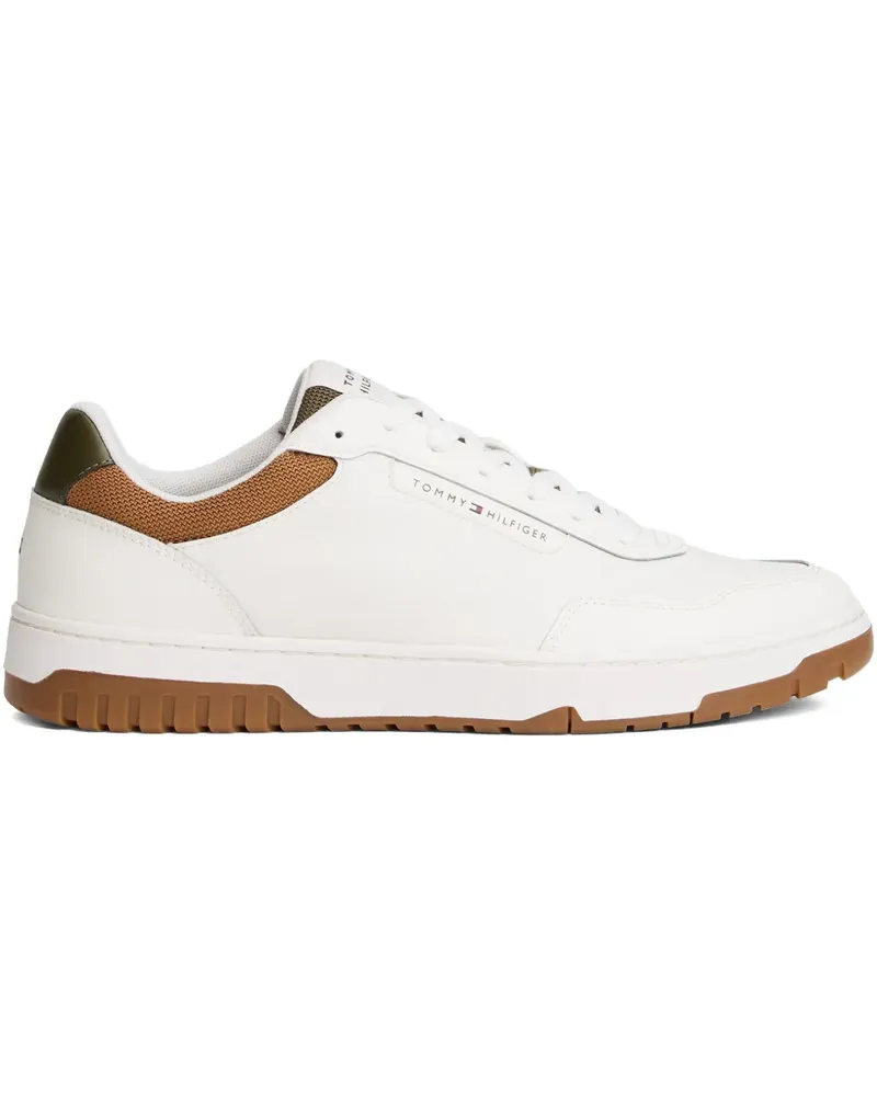 Tommy Hilfiger Sneakers mit Schnürung - Weiß Weiß