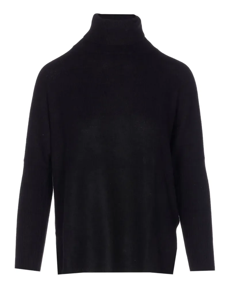 Not Shy Rollkragenpullover aus Kaschmir - Schwarz Schwarz
