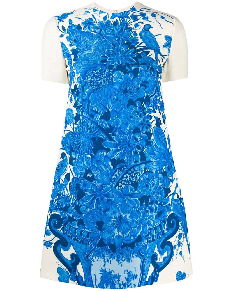 Valentino Garavani Kleid mit Print - Weiß Weiß