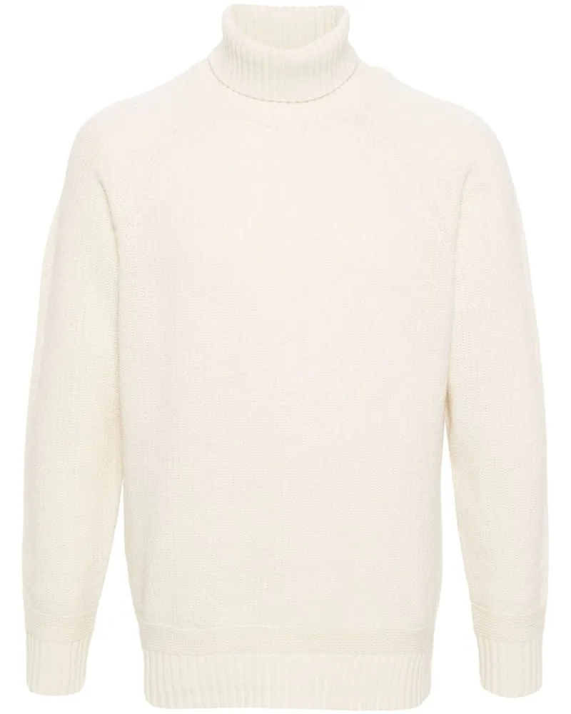 Ten c Pullover mit Rollkragen - Nude Nude