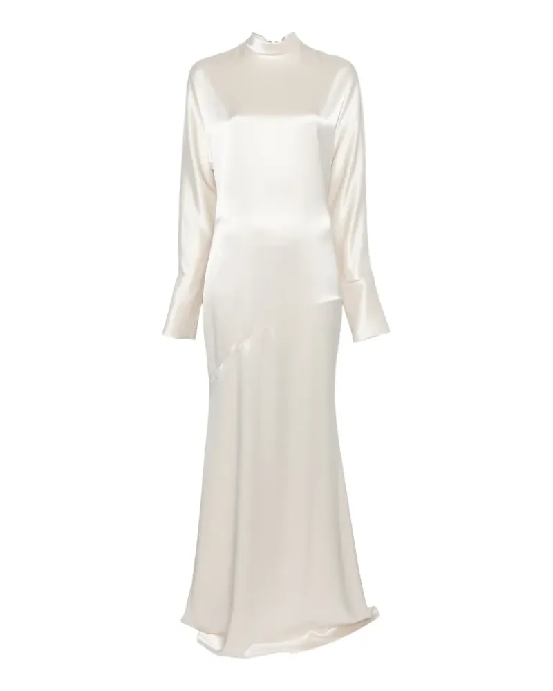 GALVAN Phoenix gown dress - Nude Nude