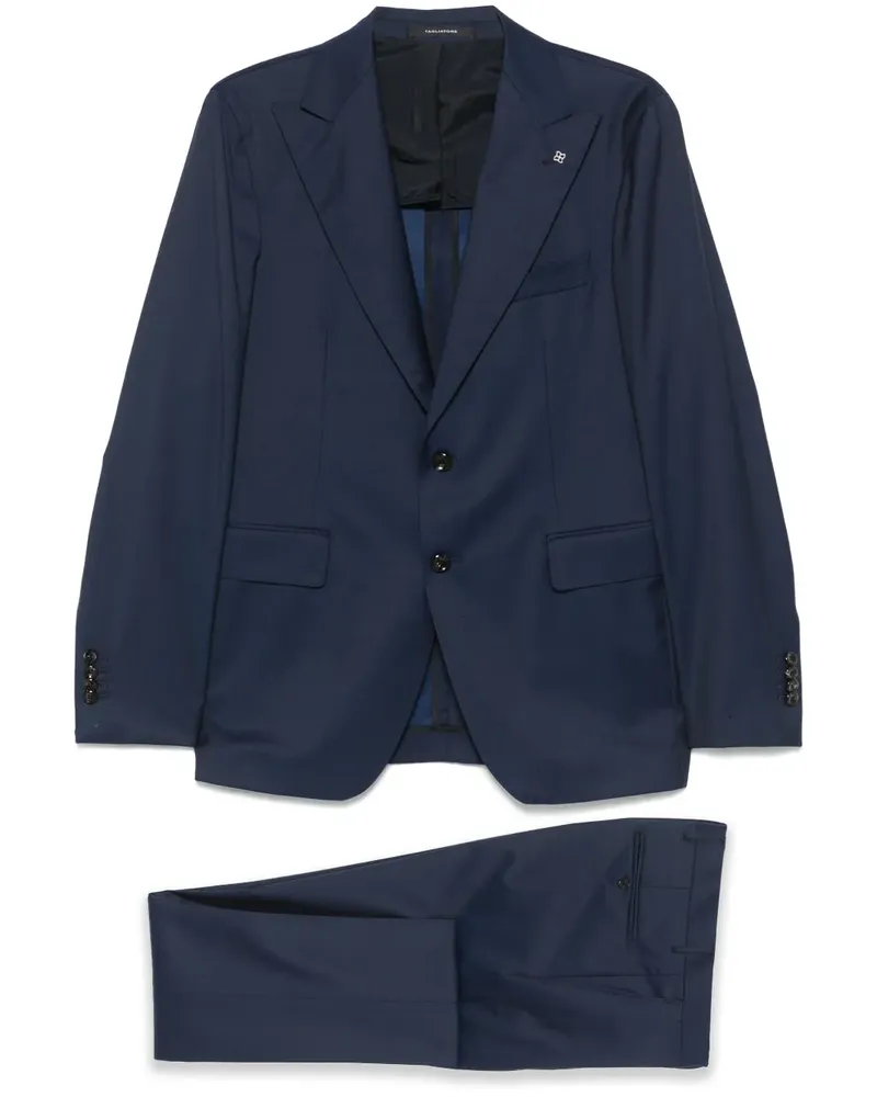 Tagliatore Einreihiger Anzug - Blau Blau