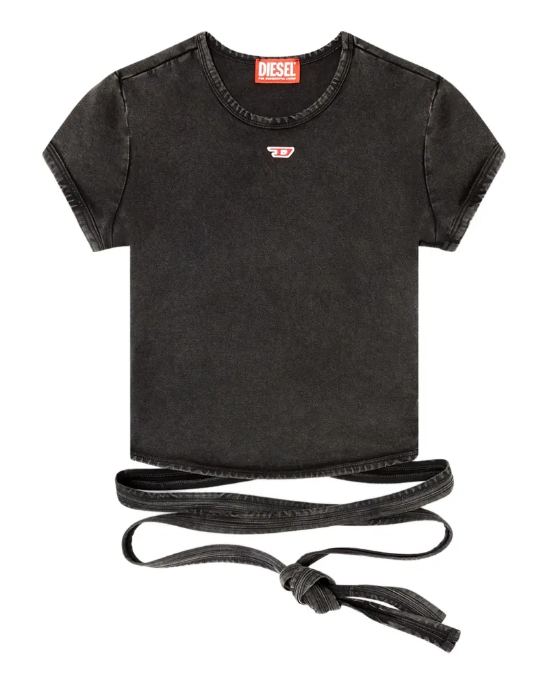 Diesel T-Bunny-Tail-R1 T-Shirt - Schwarz Schwarz