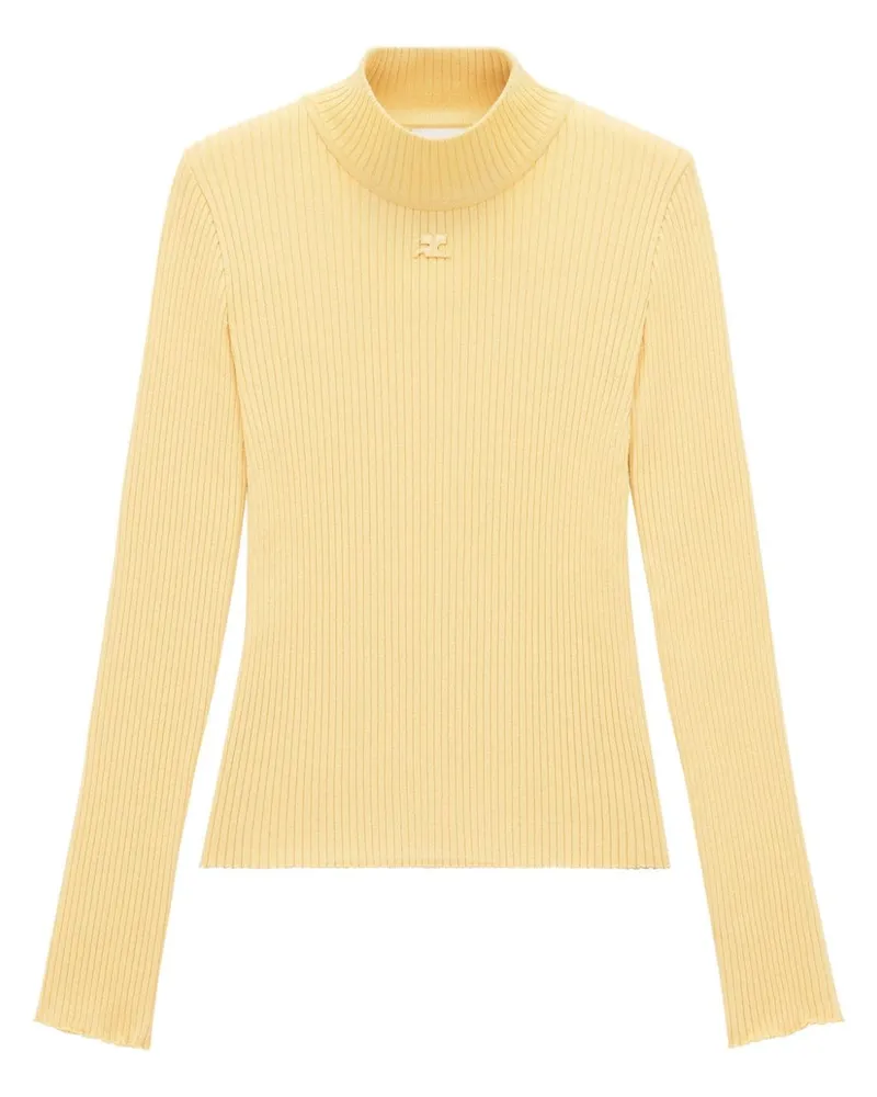 Courrèges Re-Edition Pullover - Gelb Gelb
