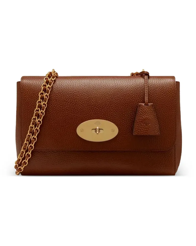 Mulberry Mittelgroße Lily Schultertasche - Braun Braun