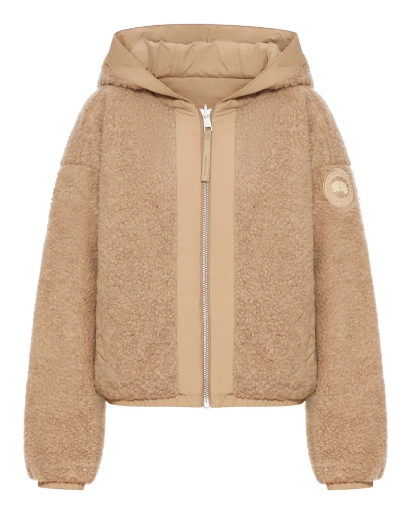 Canada Goose Jacke mit Kapuze - Nude Nude