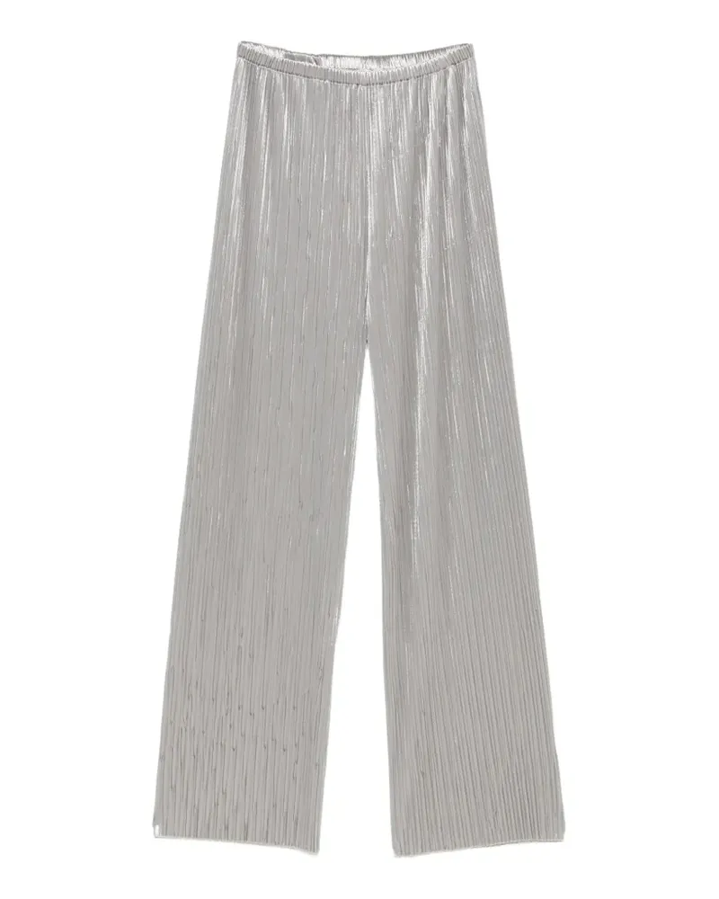 forte_forte Hose mit weitem Bein - Grau Grau