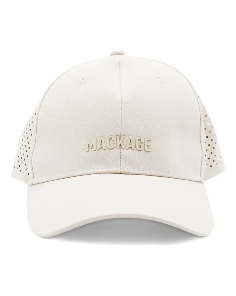 Mackage perforated baseball cap - Nude Nude