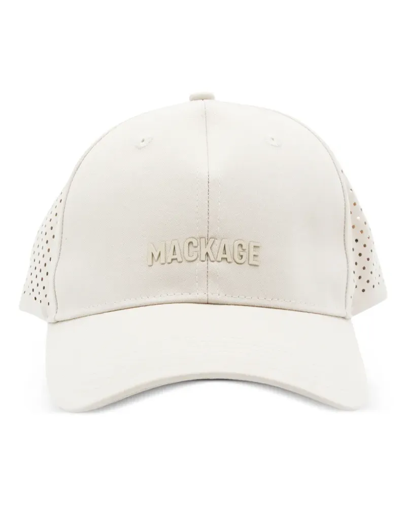 Mackage Baseballkappe mit Lochmuster - Nude Nude