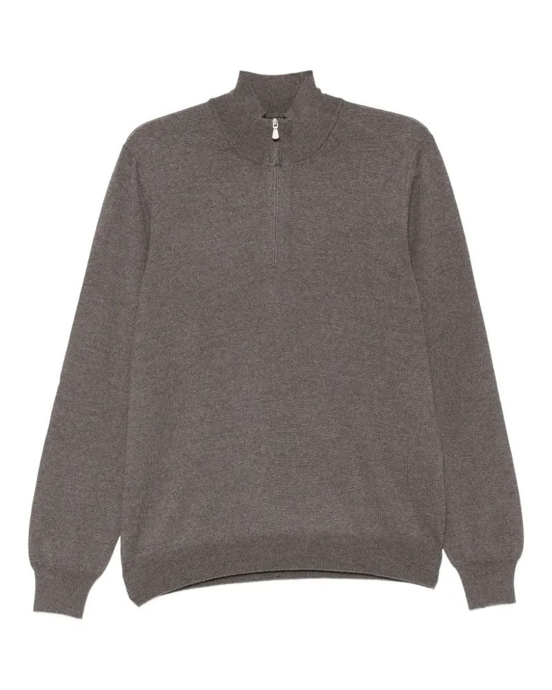 BARBA quarter-zip sweater - Braun Braun