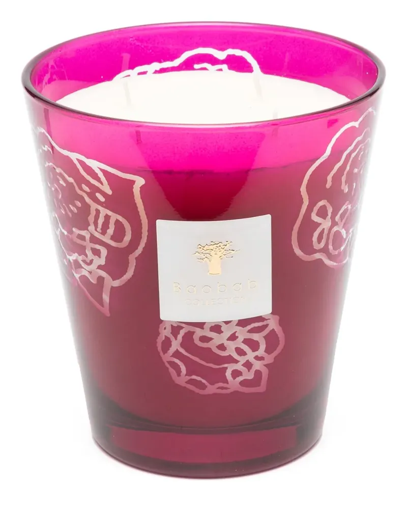 Baobab Collection Collectible Roses Kerze - Rosa Rosa