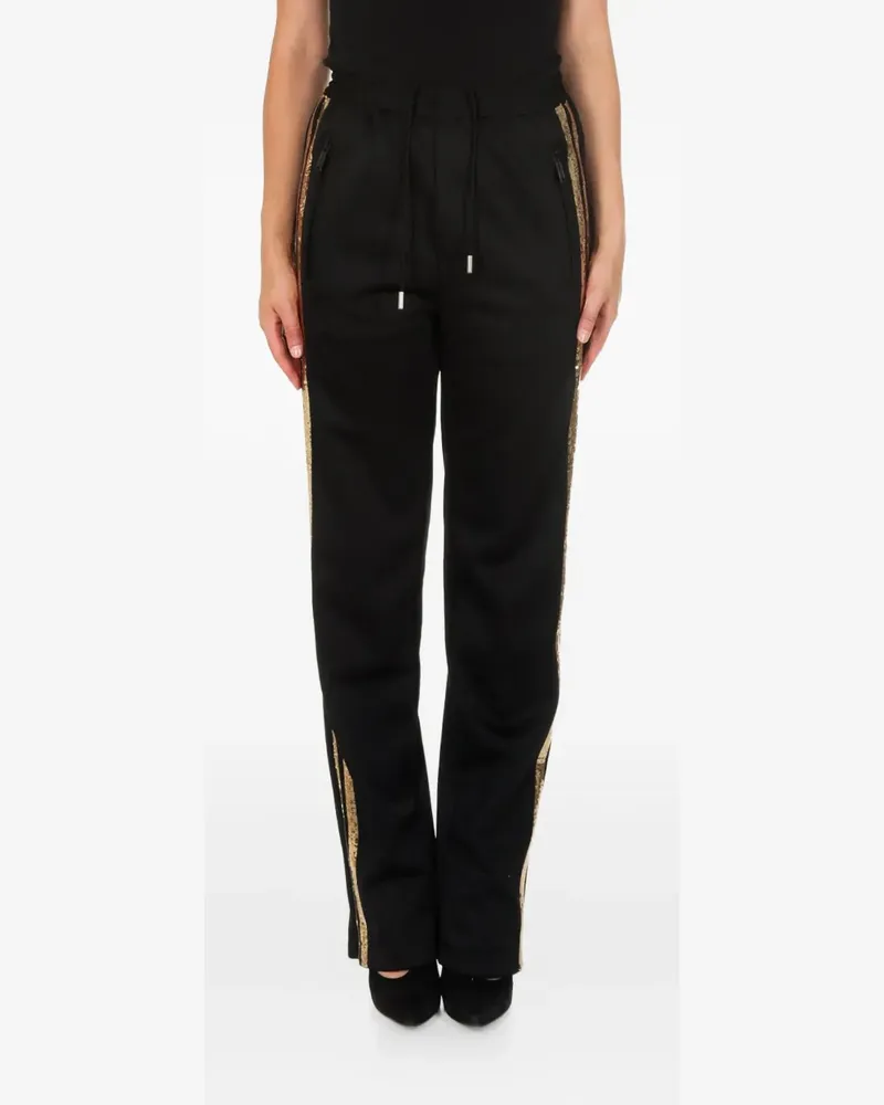 Dsquared2 Jogginghose mit Pailletten - Schwarz Schwarz
