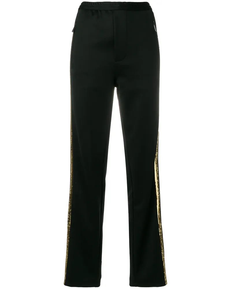 Dsquared2 Jogginghose mit Pailletten - Schwarz Schwarz