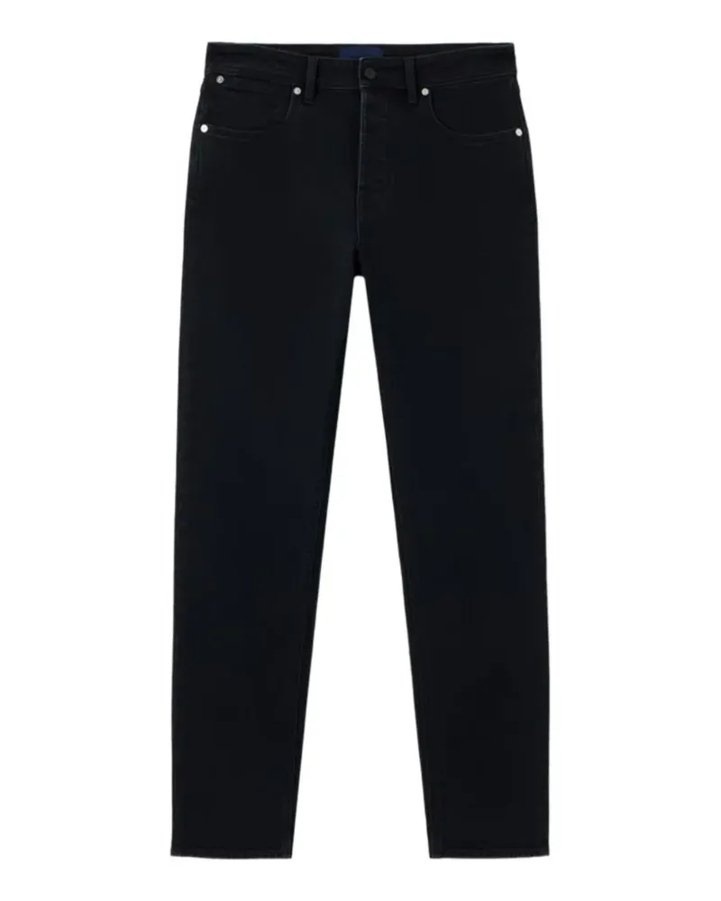Stone Island J100007 stretch black denim-rinsed jeans - Schwarz Schwarz