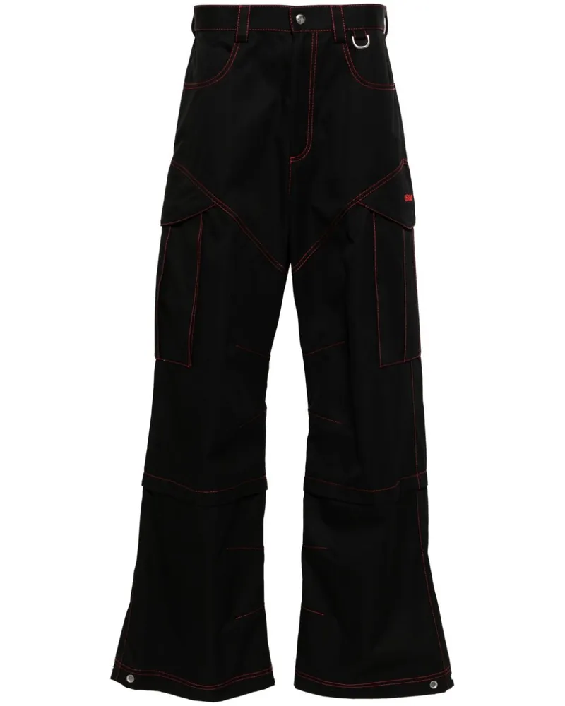 OFF-WHITE Klassische Cargohose - Schwarz Schwarz