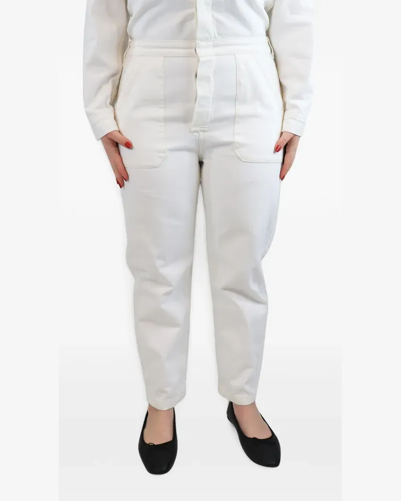 Citizens of humanity Jumpsuit mit Knöpfen - Weiß Weiß