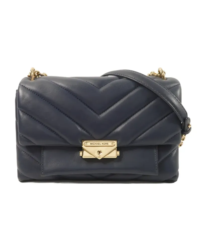 Michael Kors quilted chain-link shoulder bag - Schwarz Schwarz