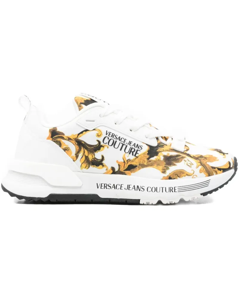 Versace Jeans Gepolsterte Sneakers - Weiß Weiß